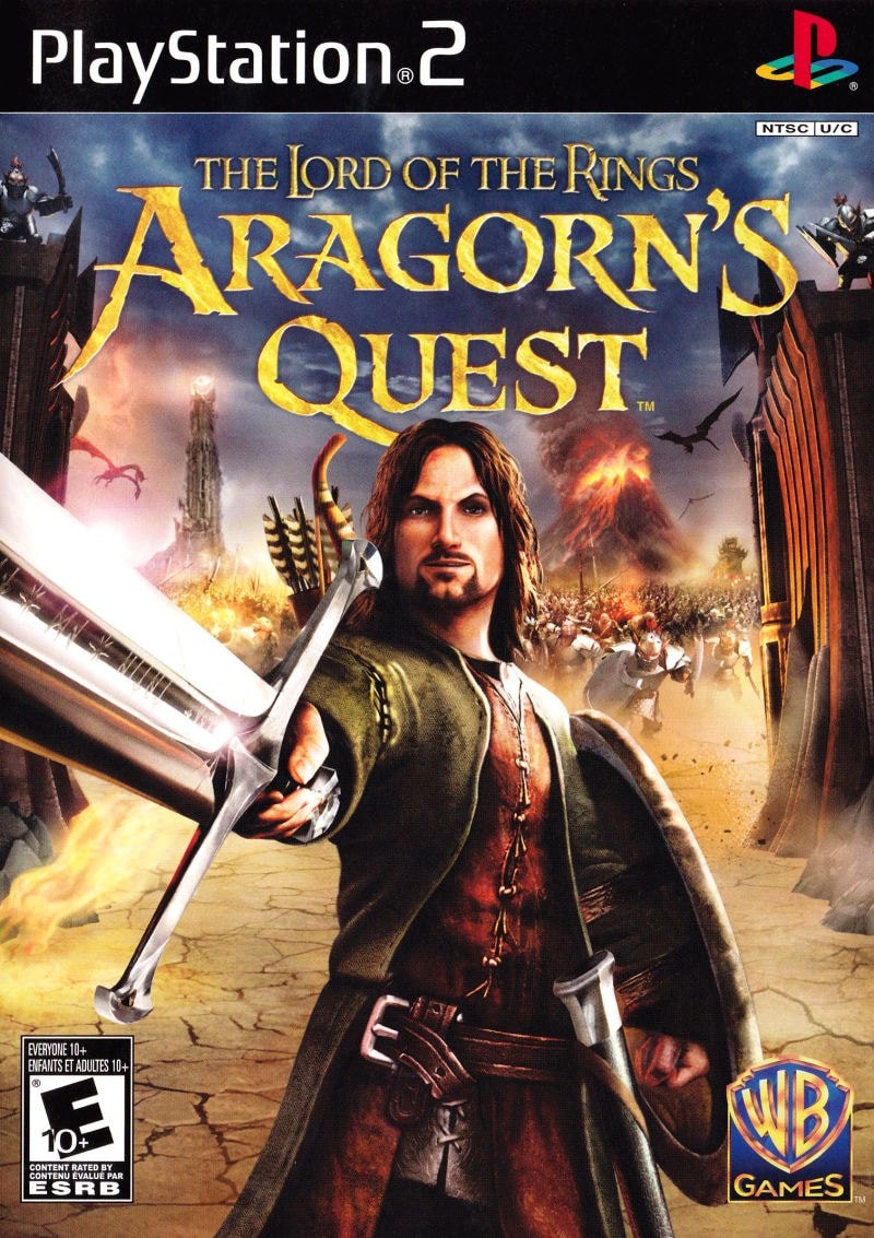 Capa do jogo The Lord of the Rings: Aragorns Quest
