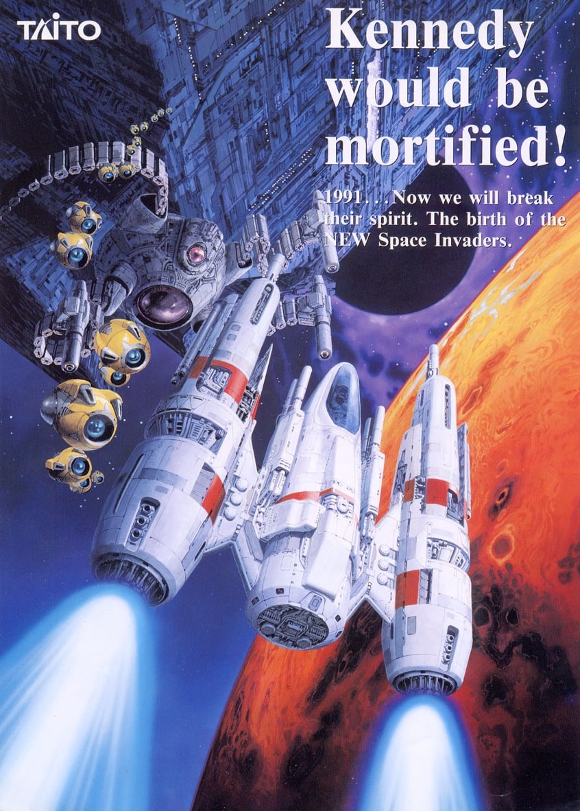 Capa do jogo Super Space Invaders 91