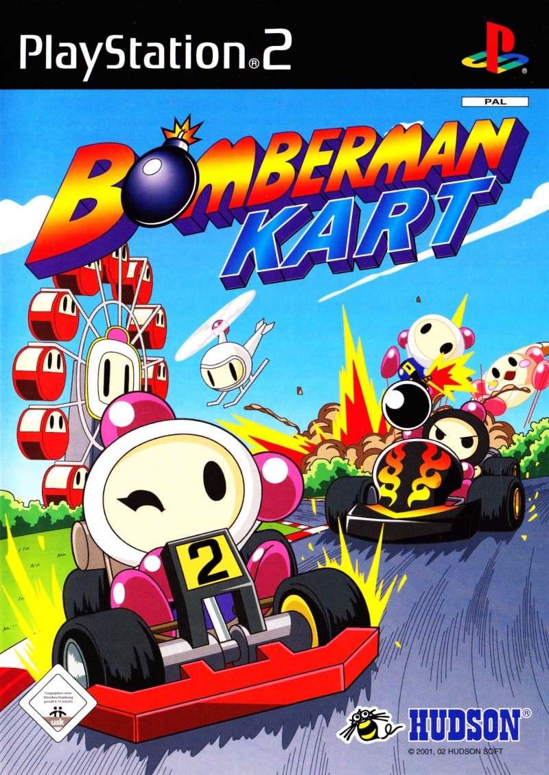 Capa do jogo Bomberman Kart