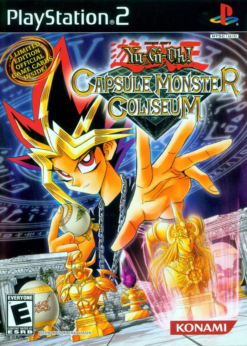Capa do jogo Yu-Gi-Oh!: Capsule Monster Coliseum