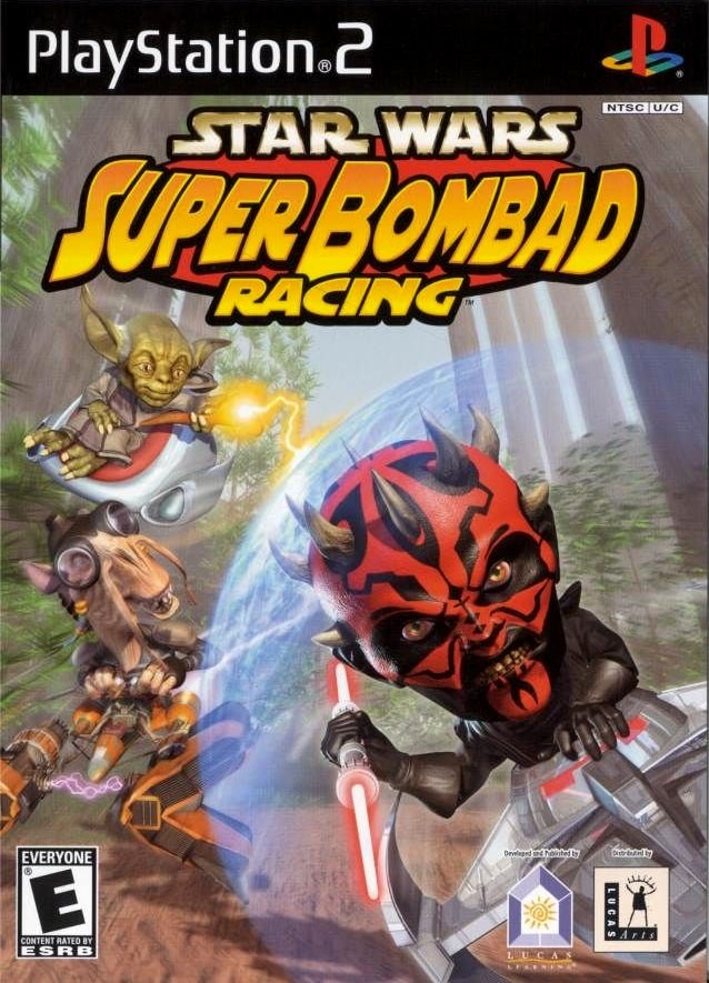 Capa do jogo Star Wars: Super Bombad Racing