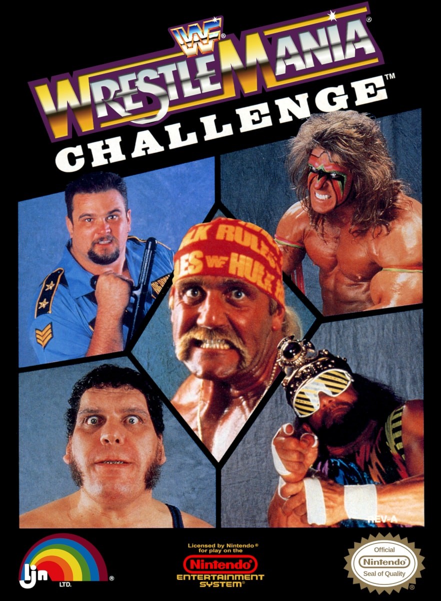 Capa do jogo WWF Wrestlemania Challenge