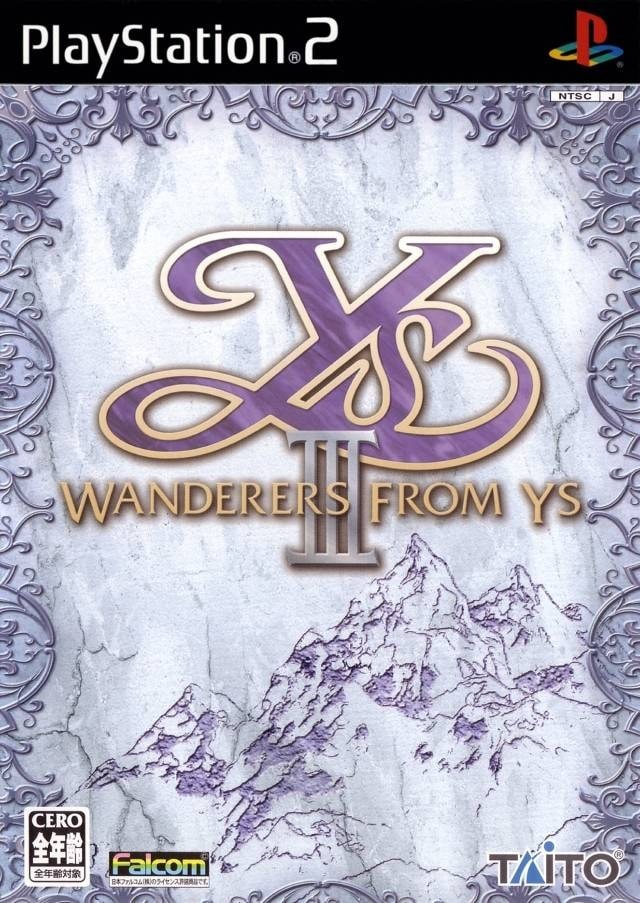 Capa do jogo Ys III: Wanderers from Ys