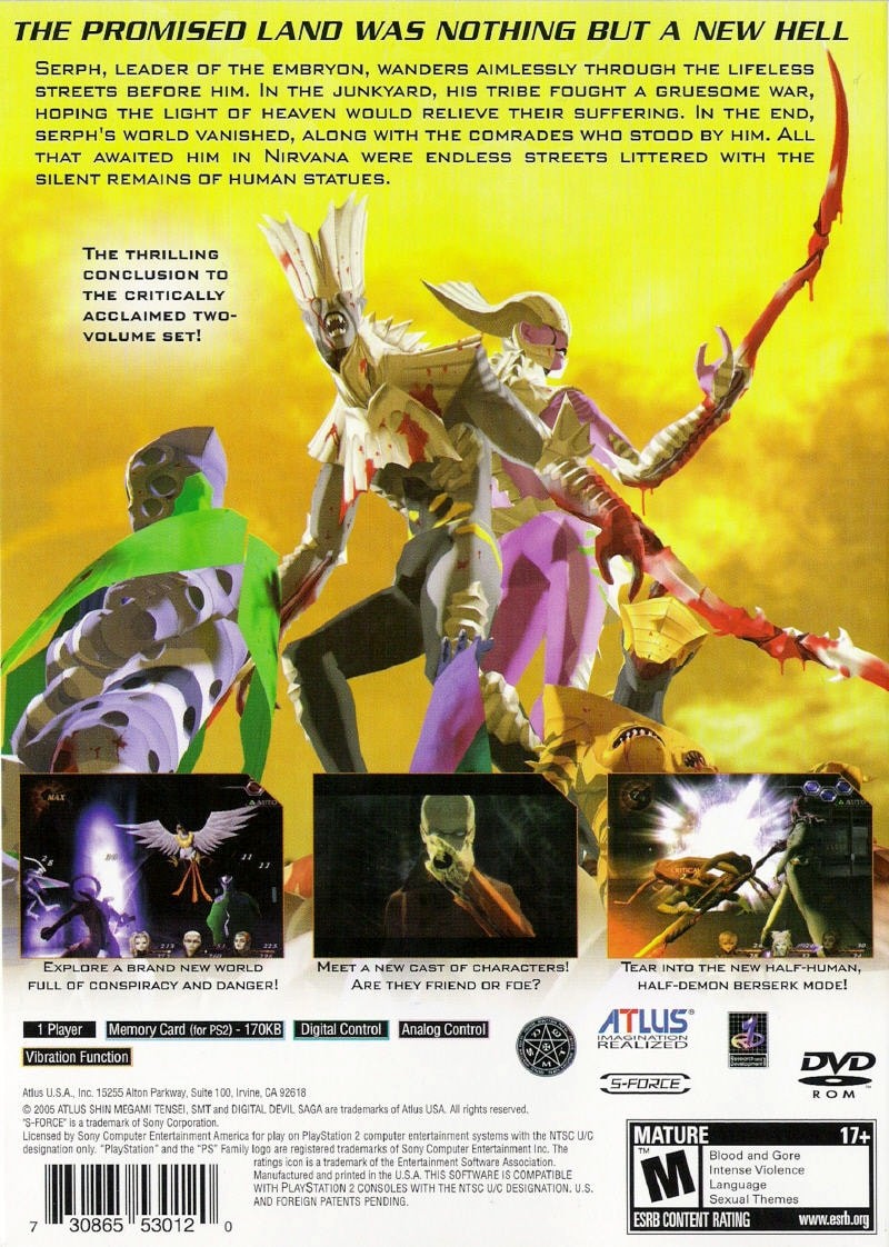 Capa do jogo Shin Megami Tensei: Digital Devil Saga 2