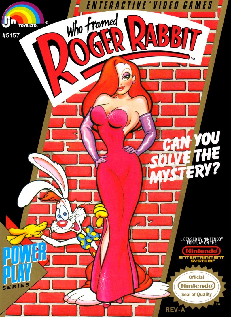 Capa do jogo Who Framed Roger Rabbit