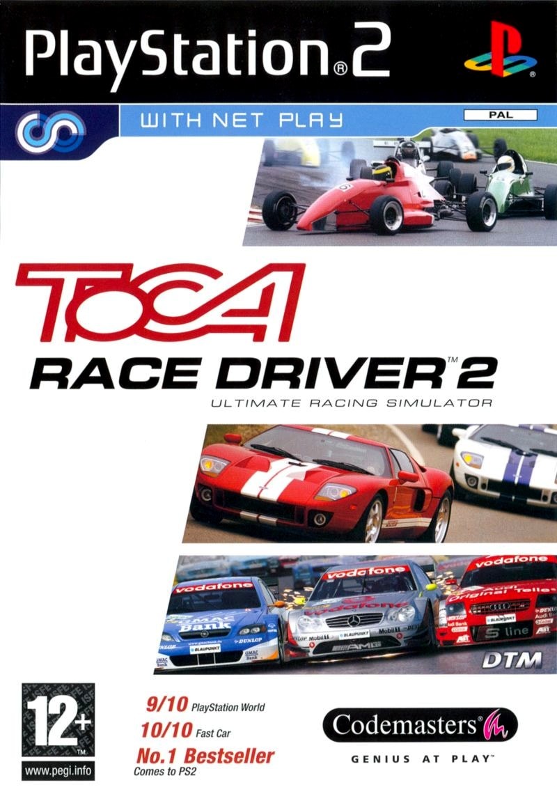 Capa do jogo TOCA Race Driver 2