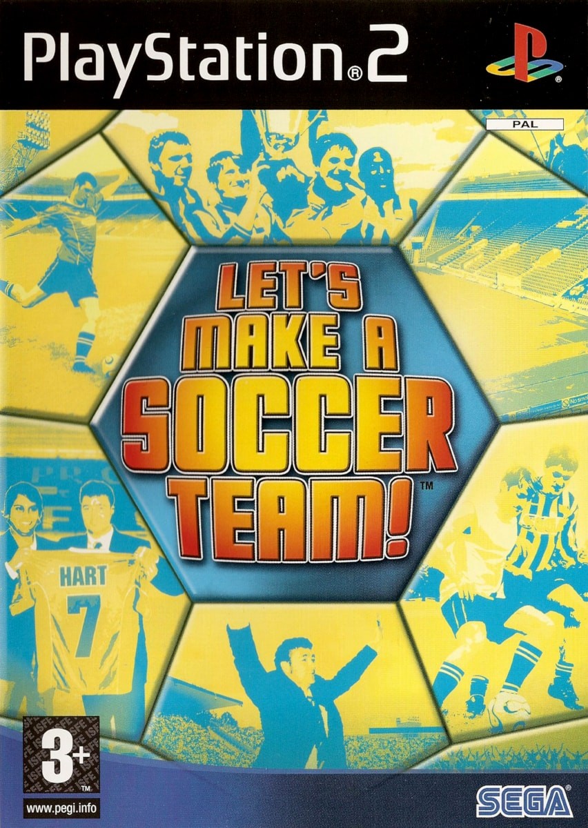 Capa do jogo Lets Make a Soccer Team!