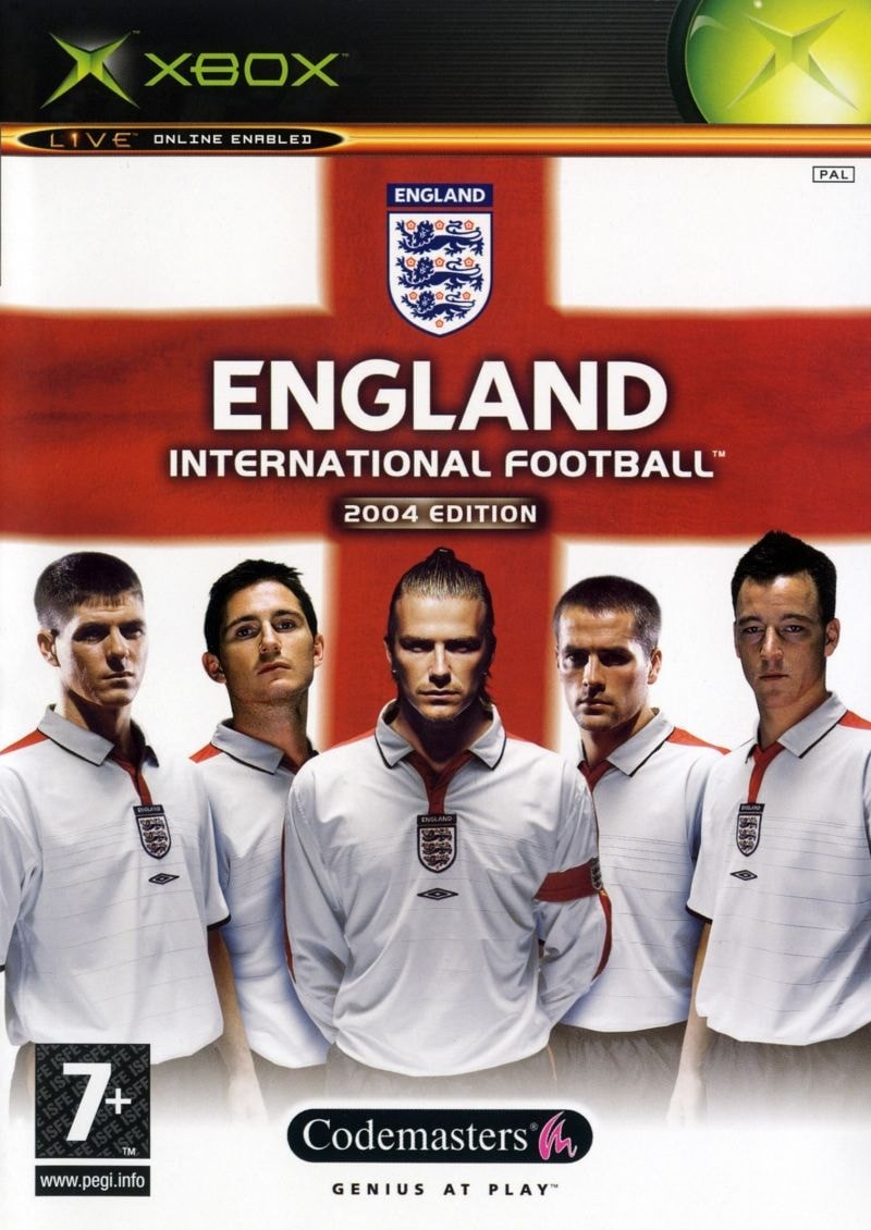 Capa do jogo England International Football