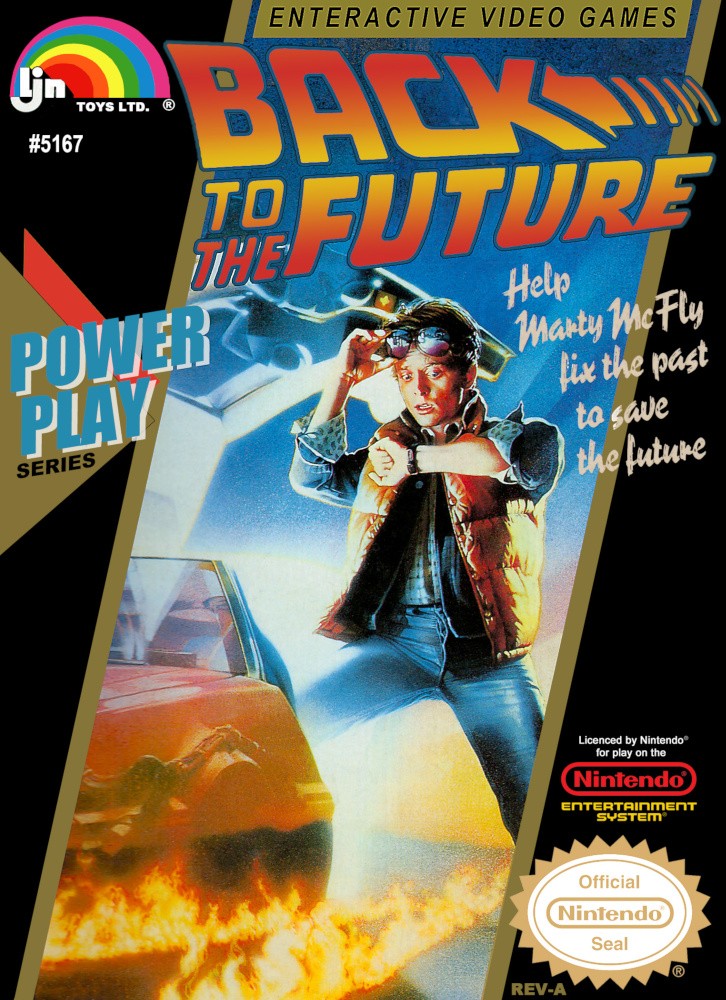 Capa do jogo Back to the Future