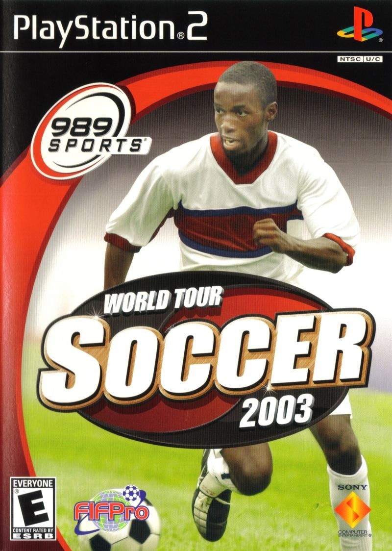 Capa do jogo World Tour Soccer 2003