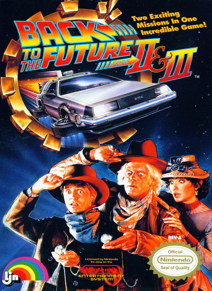 Capa do jogo Back to the Future Part II & III