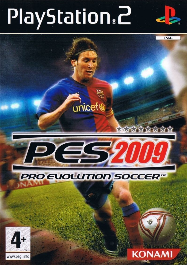 Capa do jogo PES 2009: Pro Evolution Soccer