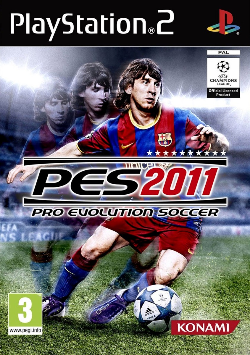 Capa do jogo PES 2011: Pro Evolution Soccer