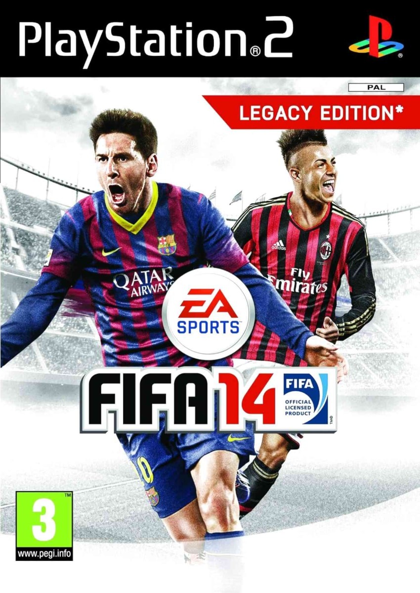 Capa do jogo FIFA 14: Legacy Edition
