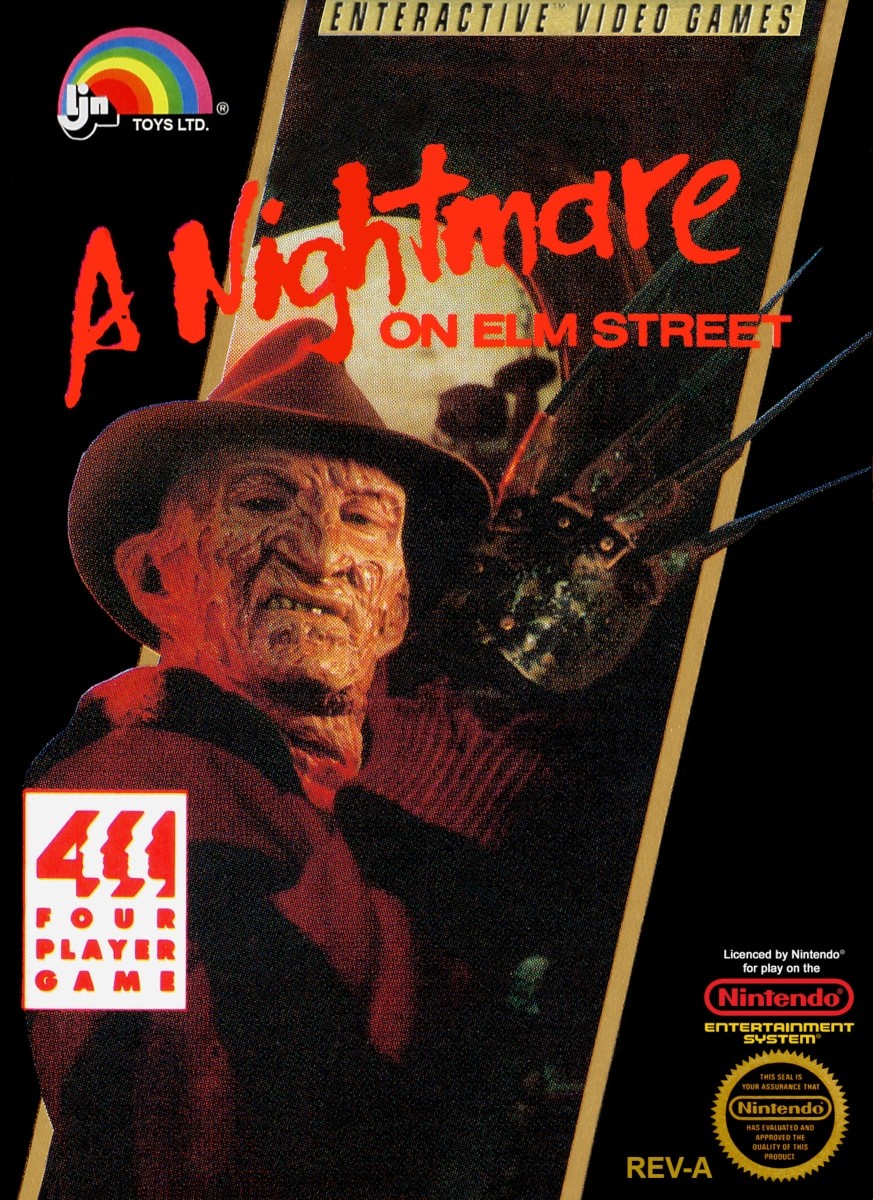 Capa do jogo A Nightmare on Elm Street