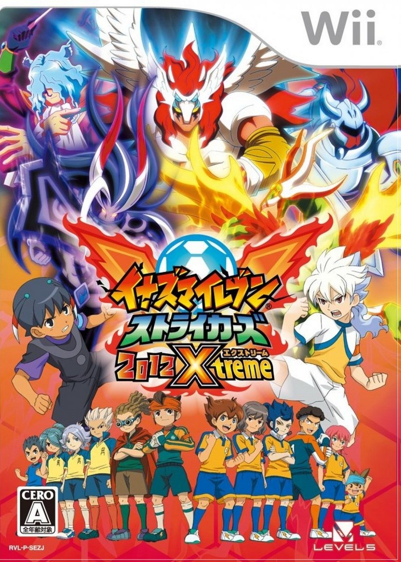 Capa do jogo Inazuma Eleven Strikers 2012 Xtreme