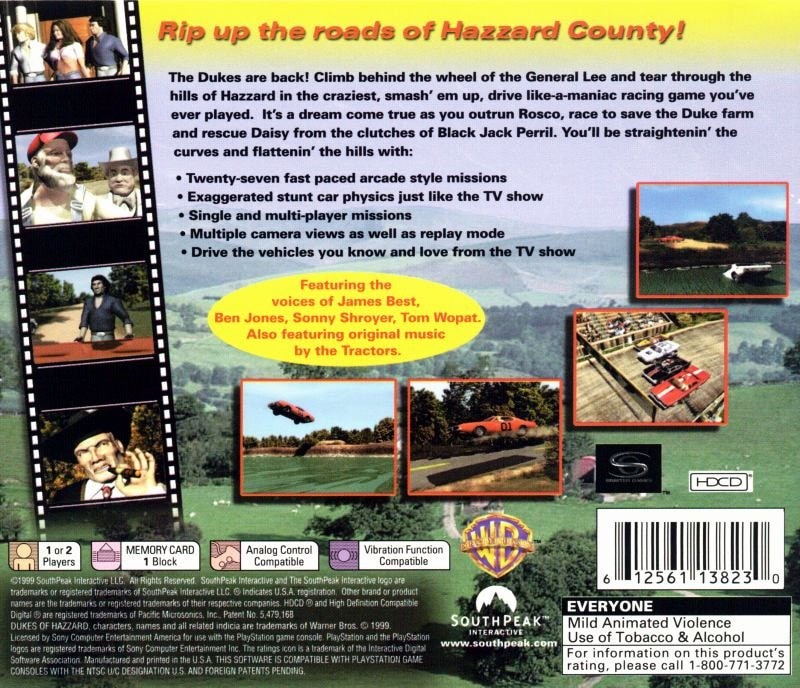 Capa do jogo The Dukes of Hazzard: Racing for Home