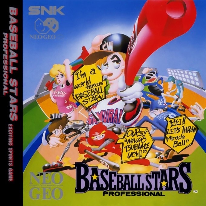 Capa do jogo Baseball Stars Professional