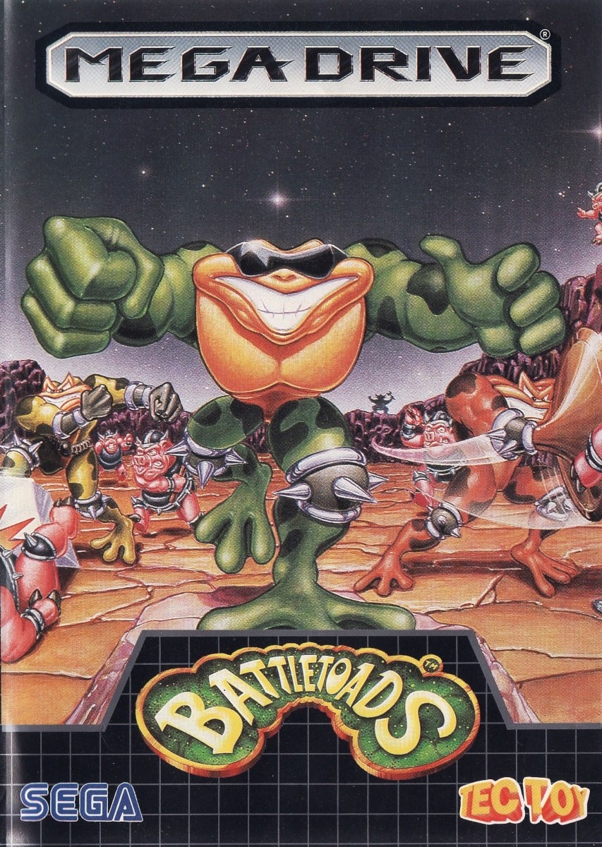 Capa do jogo Battletoads