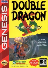 Capa de Double Dragon V: The Shadow Falls