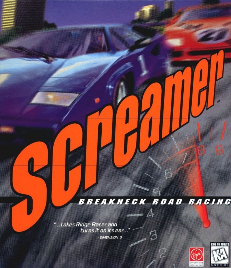 Capa do jogo Screamer