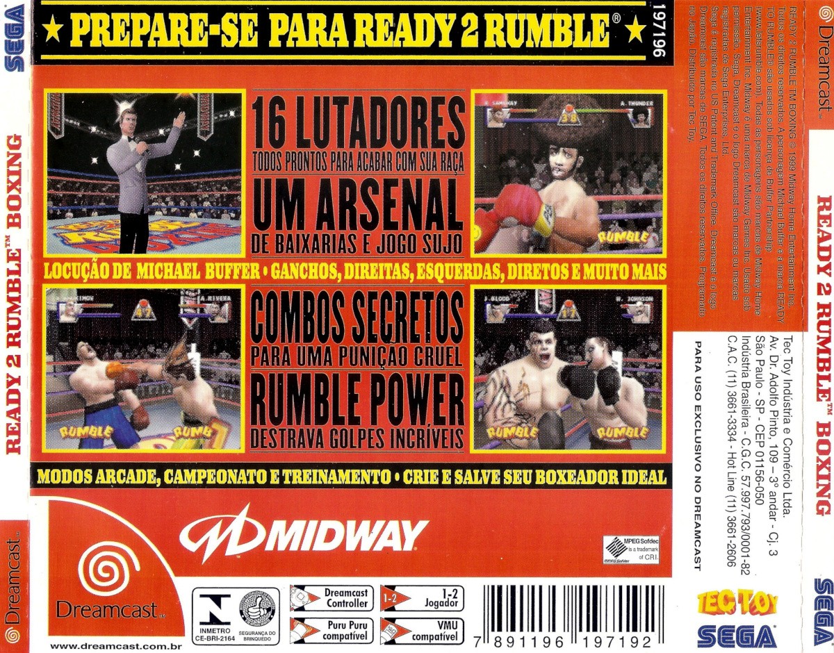 Capa do jogo Ready 2 Rumble Boxing