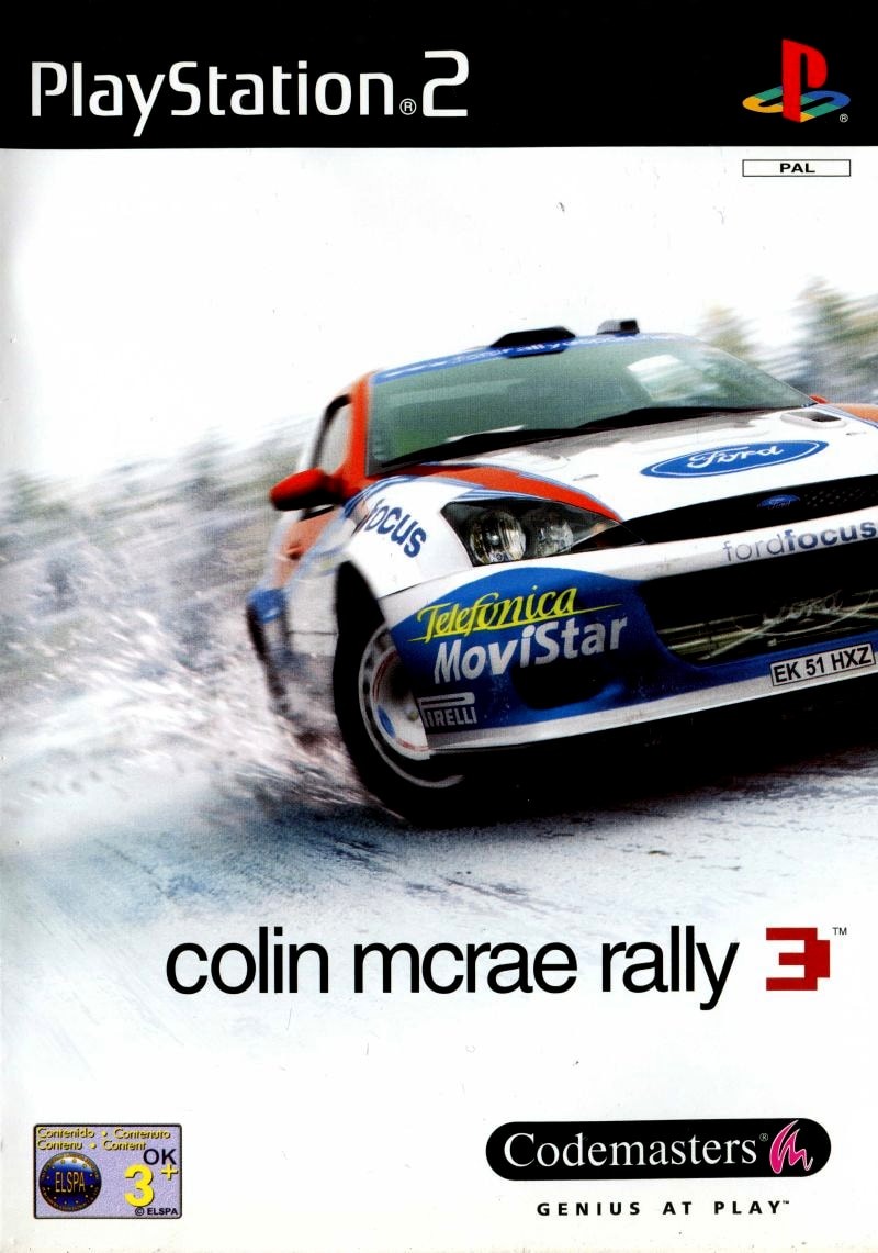 Capa do jogo Colin McRae Rally 3