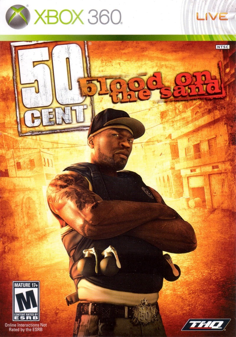 Capa do jogo 50 Cent: Blood on the Sand