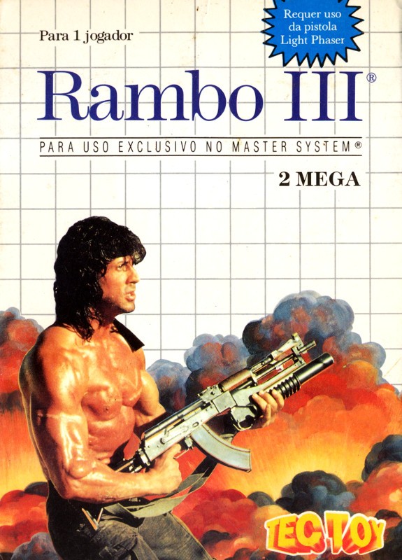 Capa do jogo Rambo III