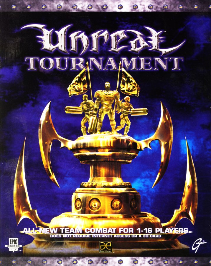 Capa do jogo Unreal Tournament