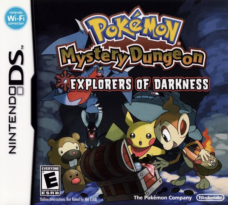 Capa do jogo Pokémon Mystery Dungeon: Explorers of Darkness