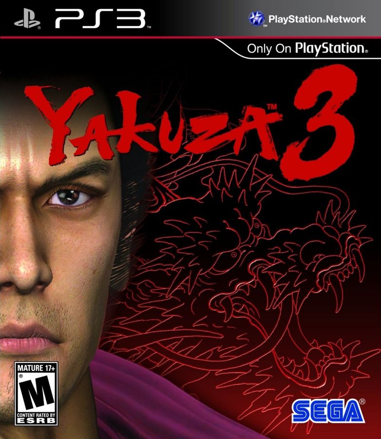 Capa do jogo Yakuza 3