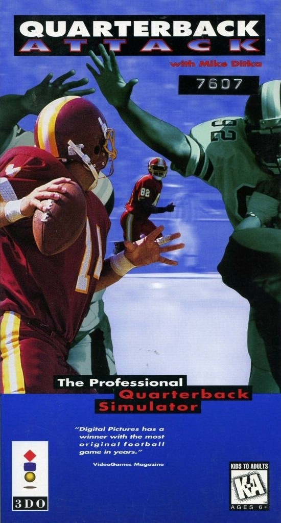 Capa do jogo Quarterback Attack