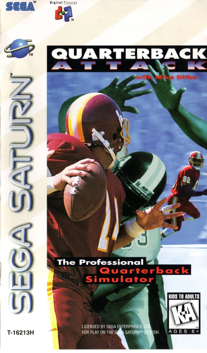 Capa do jogo Quarterback Attack