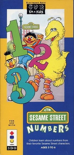Capa do jogo Sesame Street: Numbers
