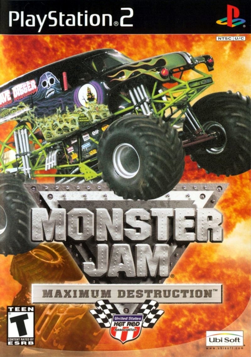 Capa do jogo Monster Jam: Maximum Destruction