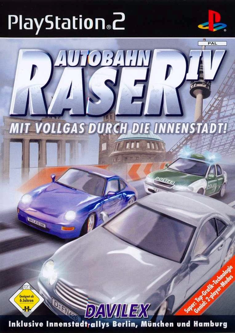 Capa do jogo Autobahn Raser IV