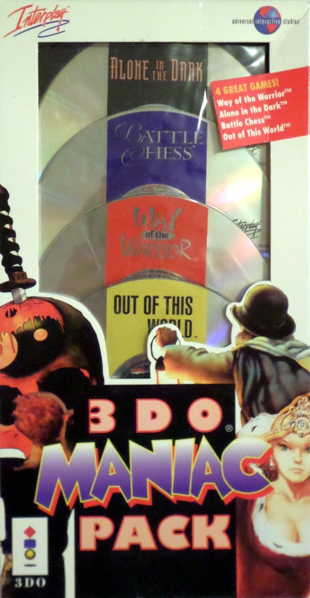 Capa do jogo 3DO Maniac Pack