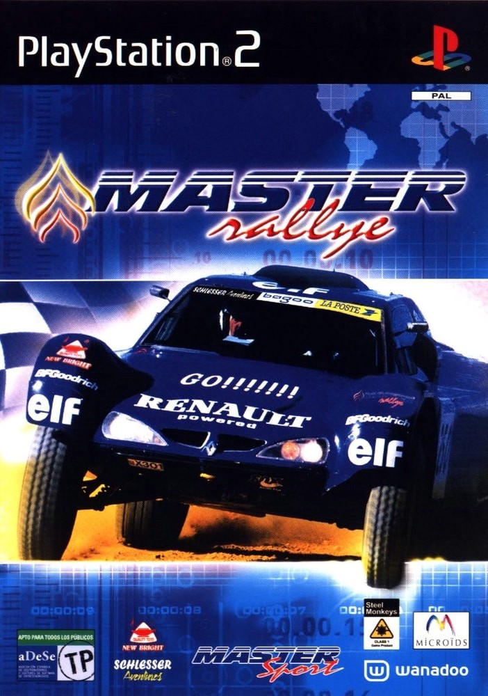 Capa do jogo Master Rallye