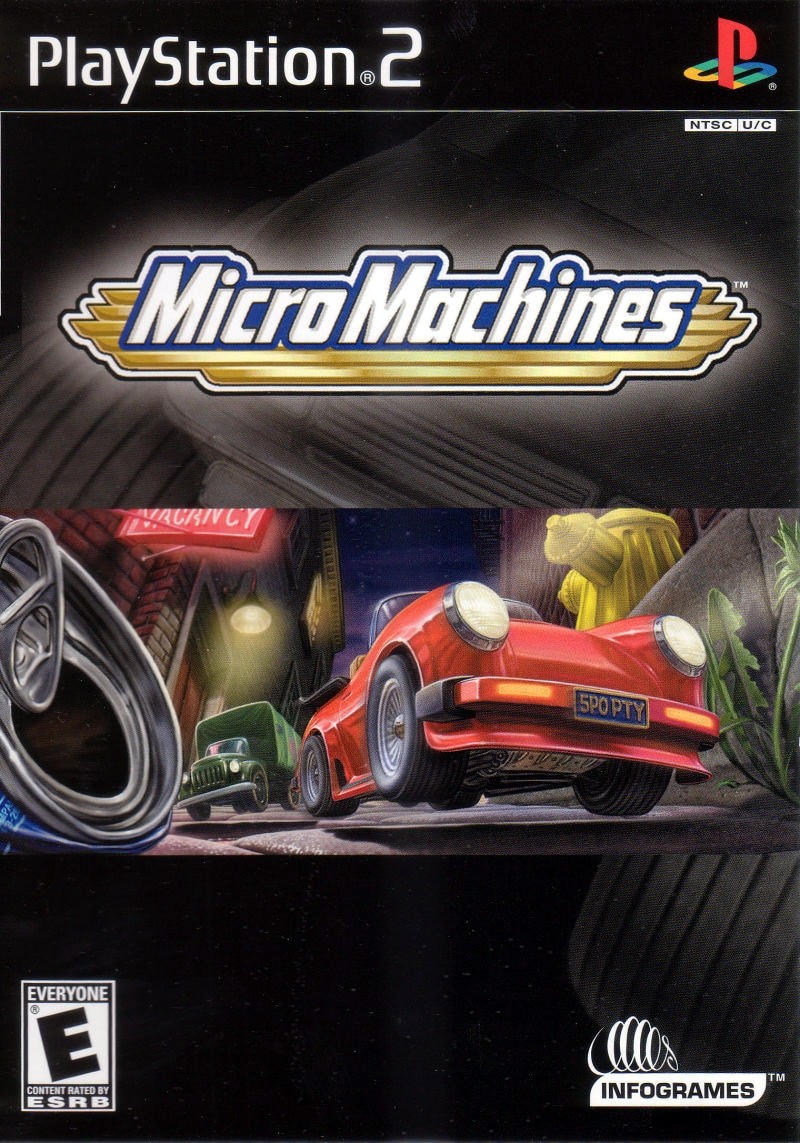 Capa do jogo Micro Machines