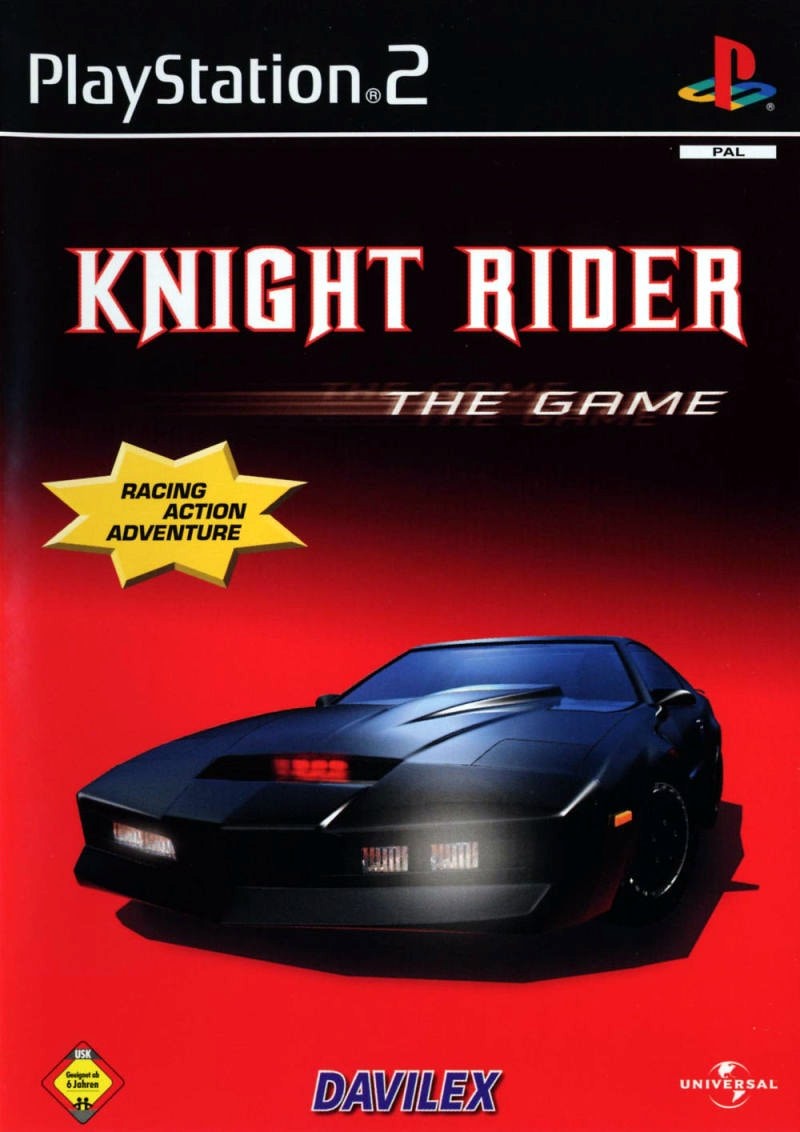 Capa do jogo Knight Rider: The Game