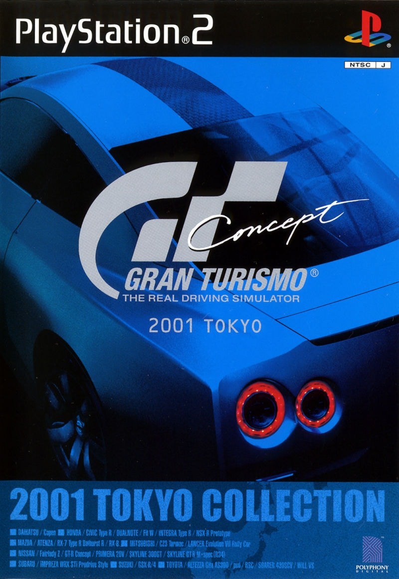 Capa do jogo Gran Turismo Concept: 2001 Tokyo
