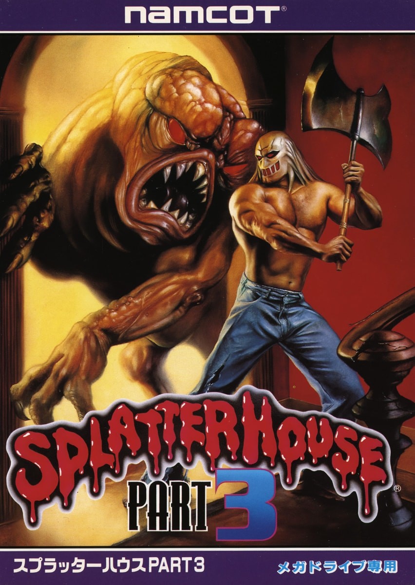 Capa do jogo Splatterhouse 3