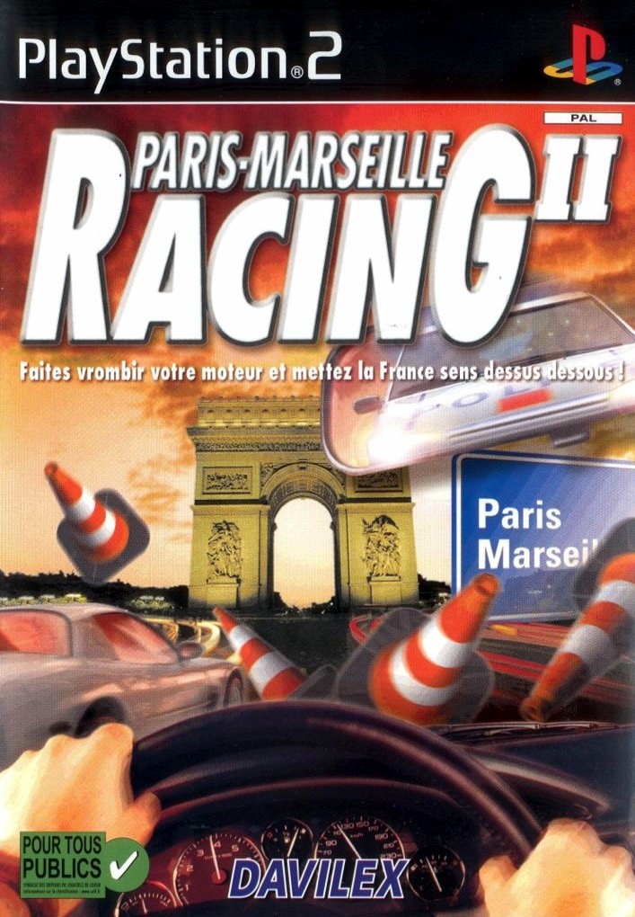 Capa do jogo Paris-Marseille Racing II