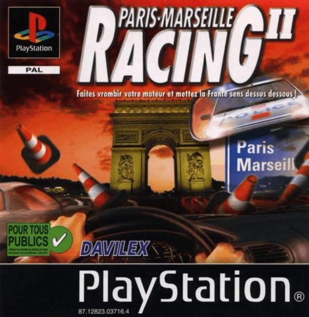 Capa do jogo Paris-Marseille Racing II