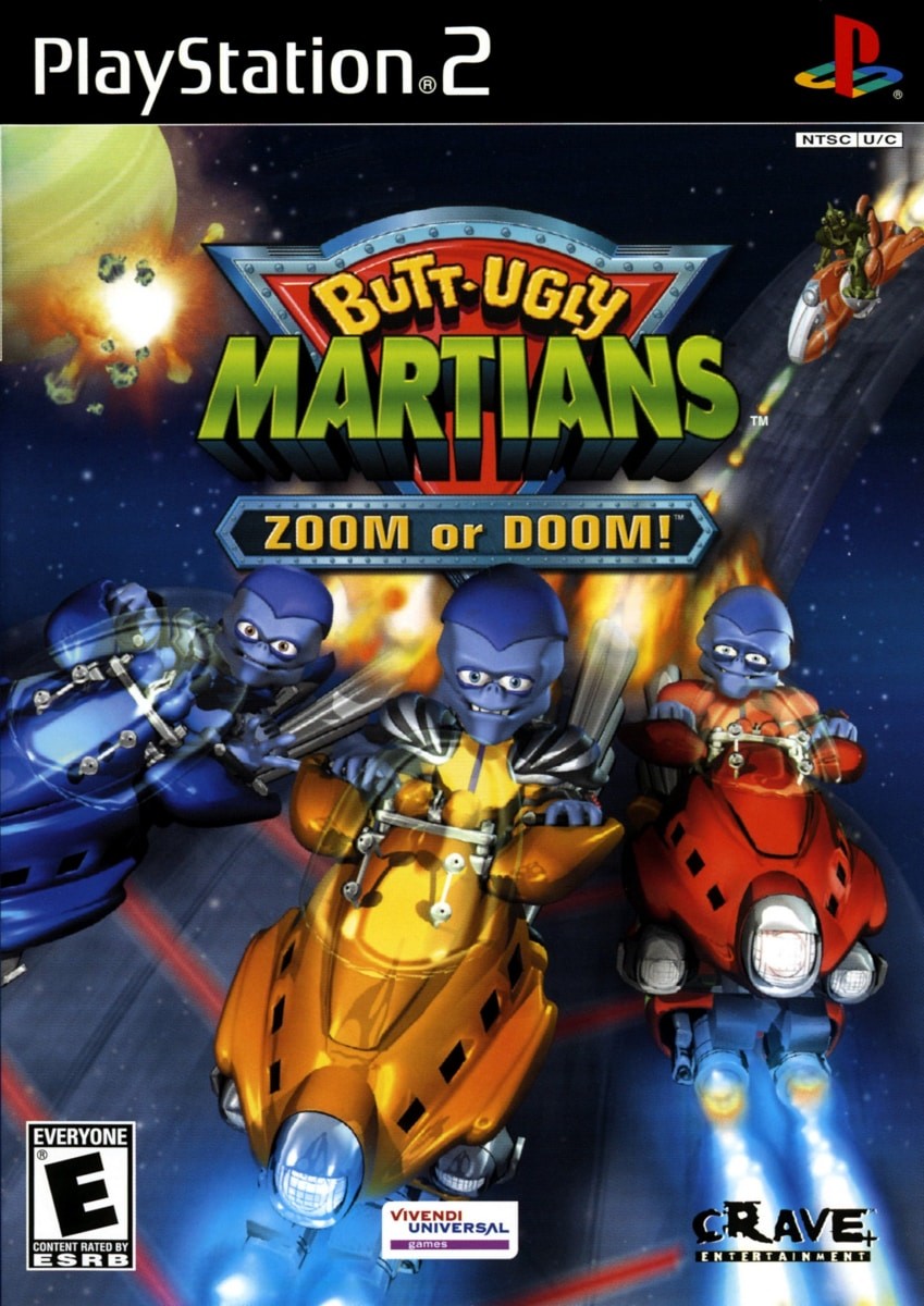 Capa do jogo Butt-Ugly Martians: Zoom or Doom!