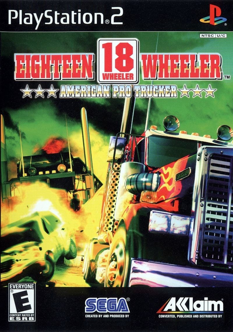 Capa do jogo Eighteen Wheeler: American Pro Trucker