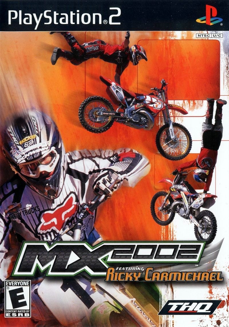 Capa do jogo MX 2002 featuring Ricky Carmichael