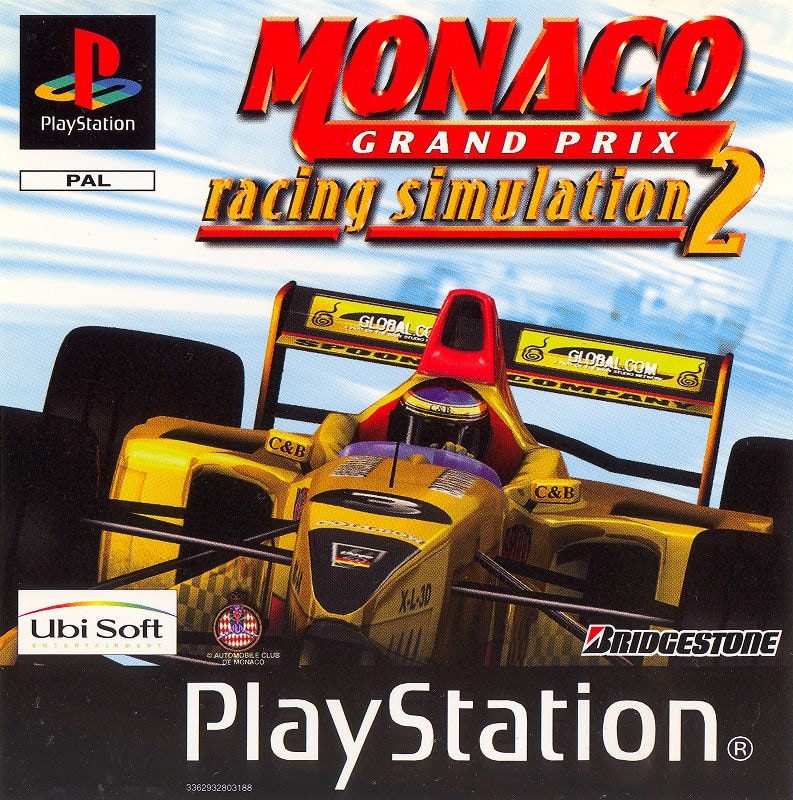 Capa do jogo Monaco Grand Prix Racing Simulation 2