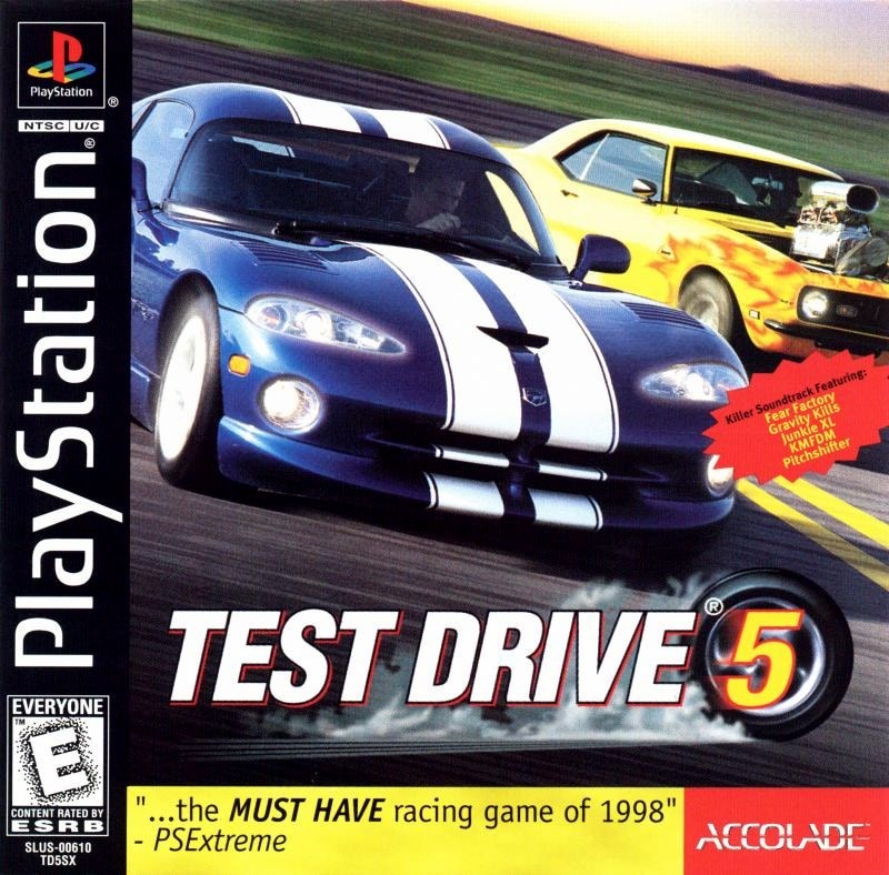 Capa do jogo Test Drive 5